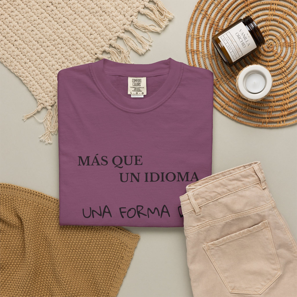 Spanish Shirt — “Más que un idioma, una forma de ver el mundo” Tee