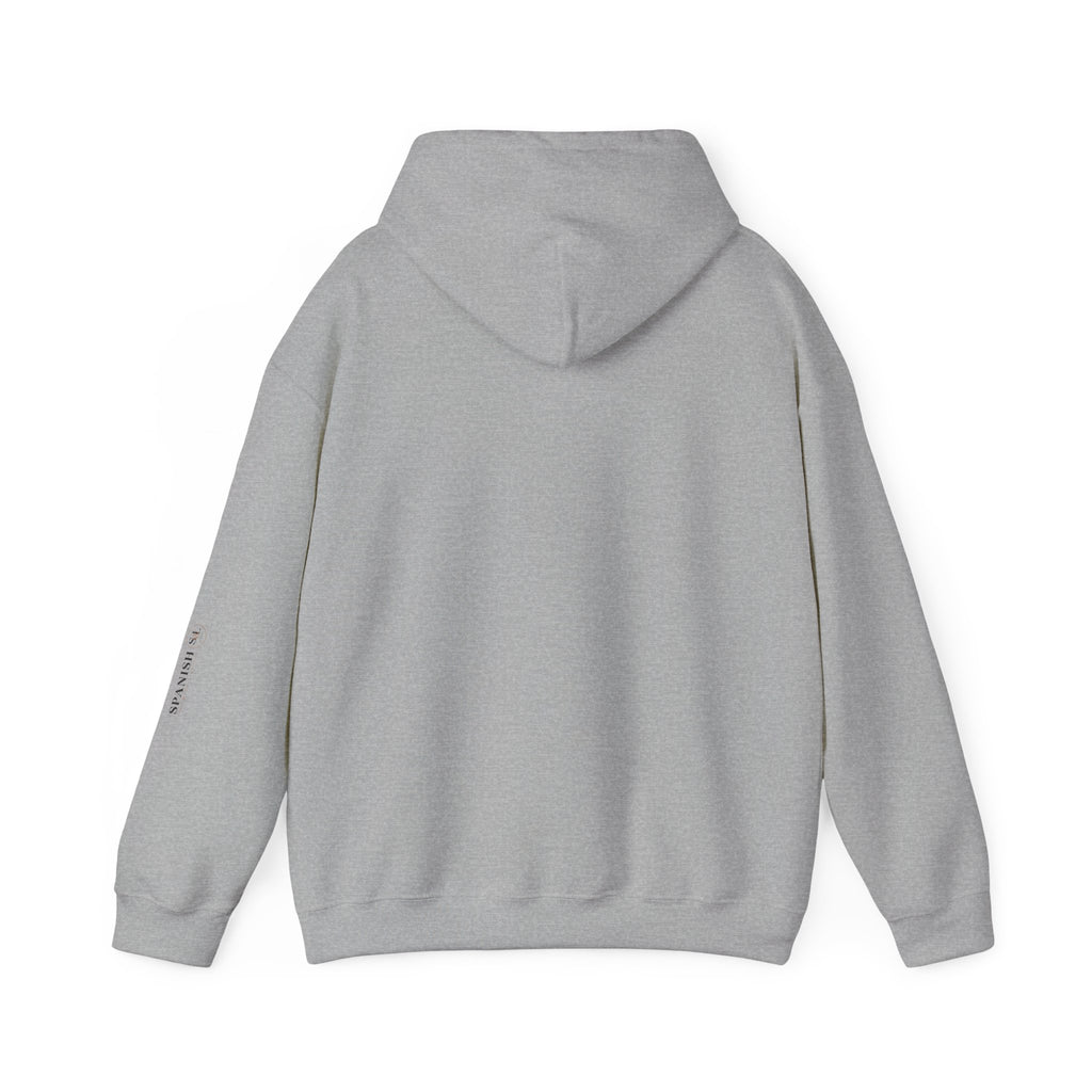 Hoodie — "Ni muy muy, ni tan tan, pero sí" Spanish Quote Graphic Hoodie