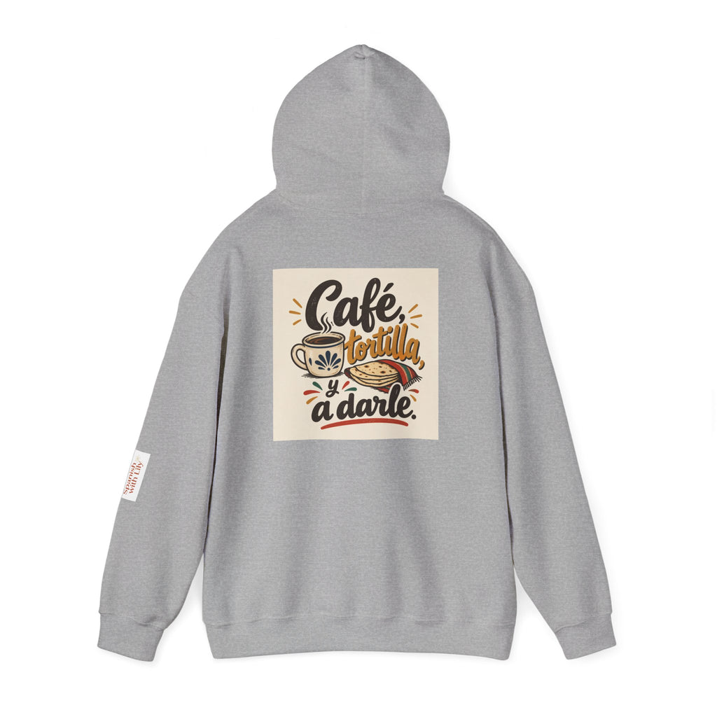 Hoodie - Café Tortilla y a Darle Spanish with Lily - Coffee & Tortilla Hoodie