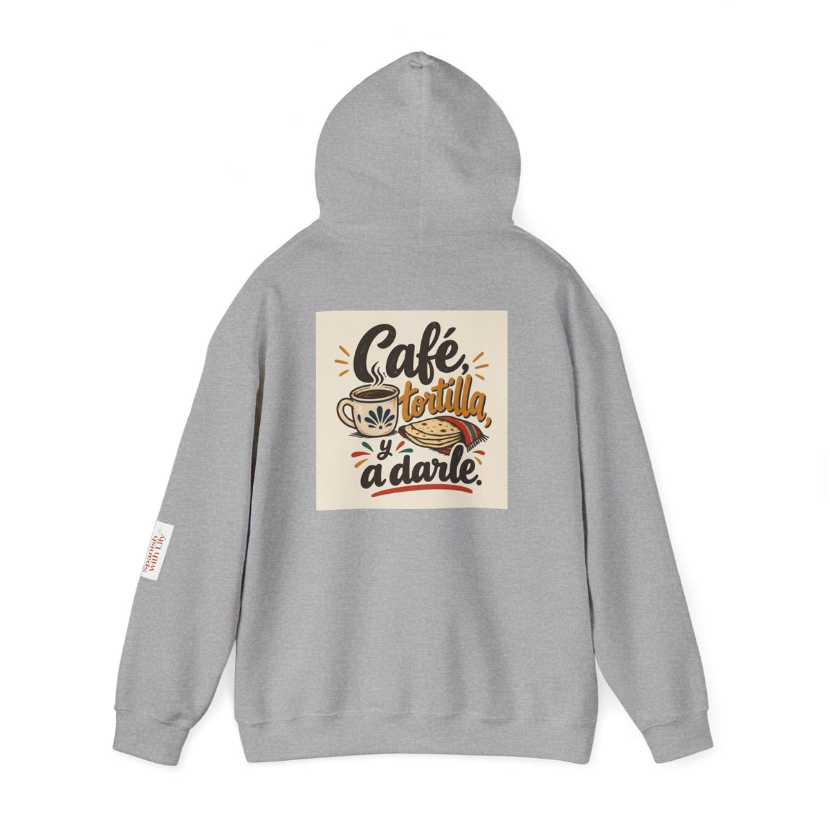 Hoodie - Café Tortilla y a Darle Spanish with Lily - Coffee & Tortilla Hoodie