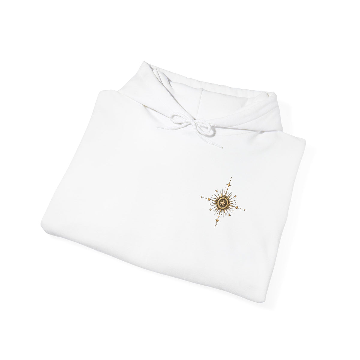Mystic Sun & Moon Hoodie — Spiritual Eye Graphic Sweatshirt