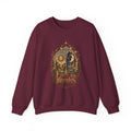 Celestial Sun & Moon Crewneck Sweatshirt — Little de Mundos Vintage Astrology Design