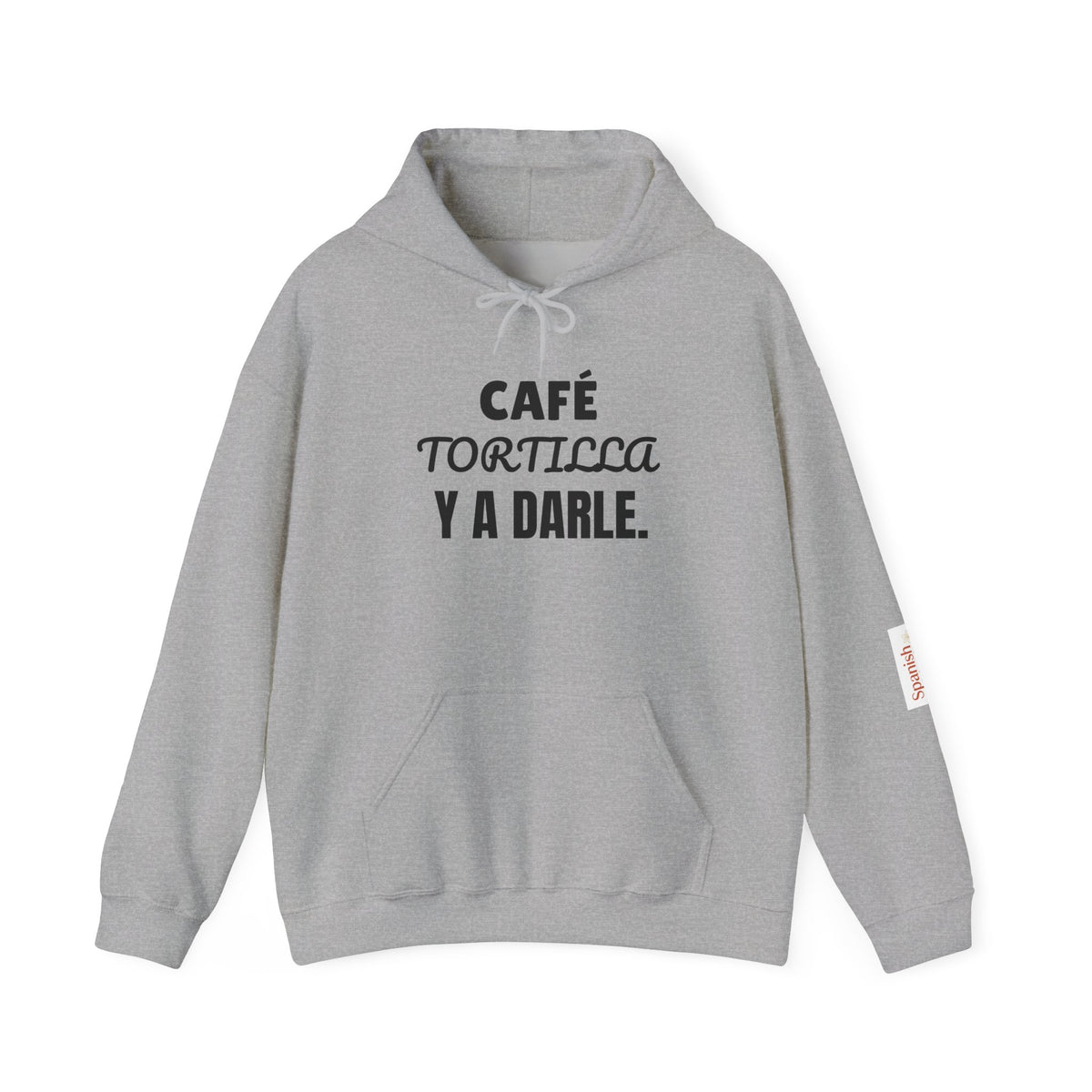 Hoodie - Café Tortilla y a Darle Spanish with Lily - Coffee & Tortilla Hoodie