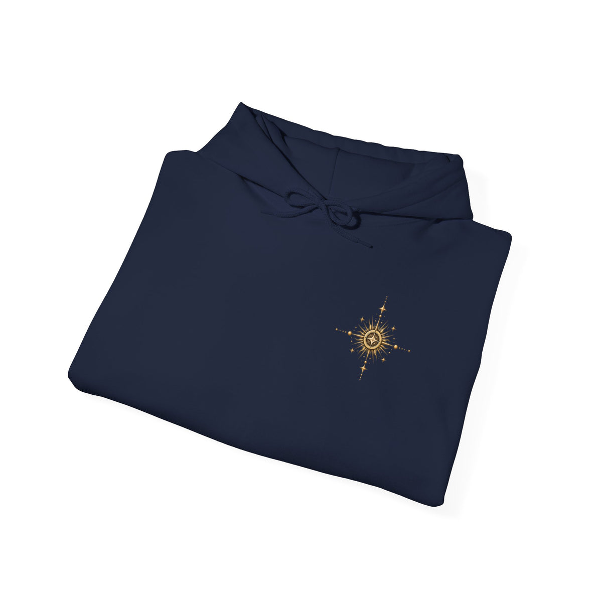 Mystic Sun & Moon Hoodie — Spiritual Eye Graphic Sweatshirt