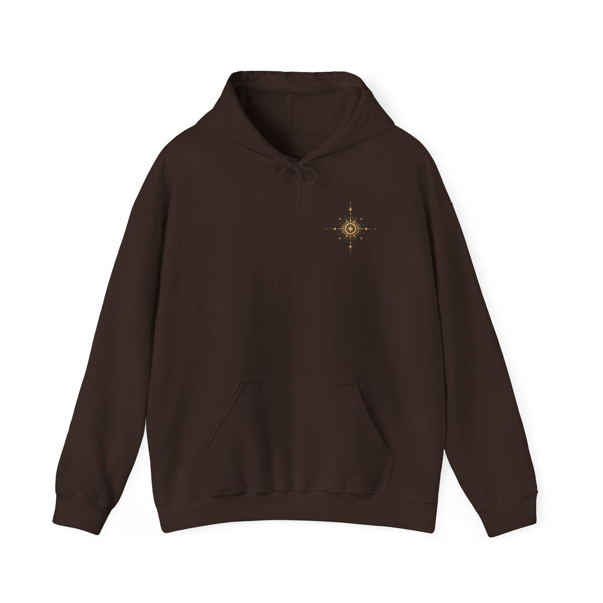 Mystic Sun & Moon Hoodie — Spiritual Eye Graphic Sweatshirt