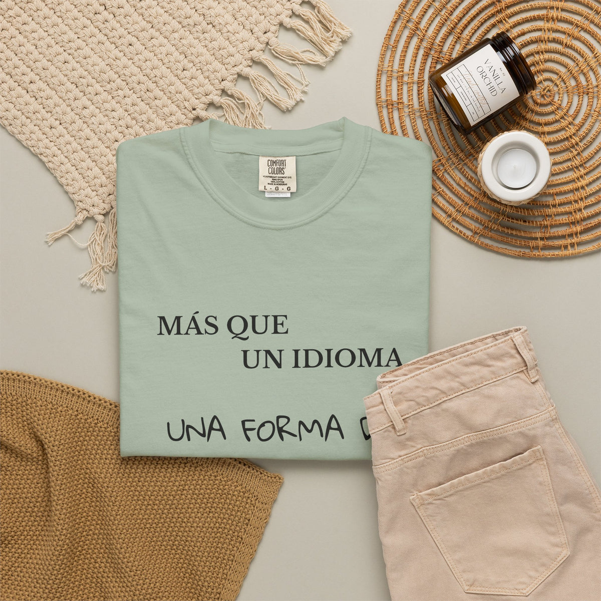 Spanish Shirt — “Más que un idioma, una forma de ver el mundo” Tee
