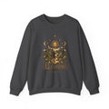 El Camino Crewneck Sweatshirt — Vintage Sun, Mountains & Compass Graphic