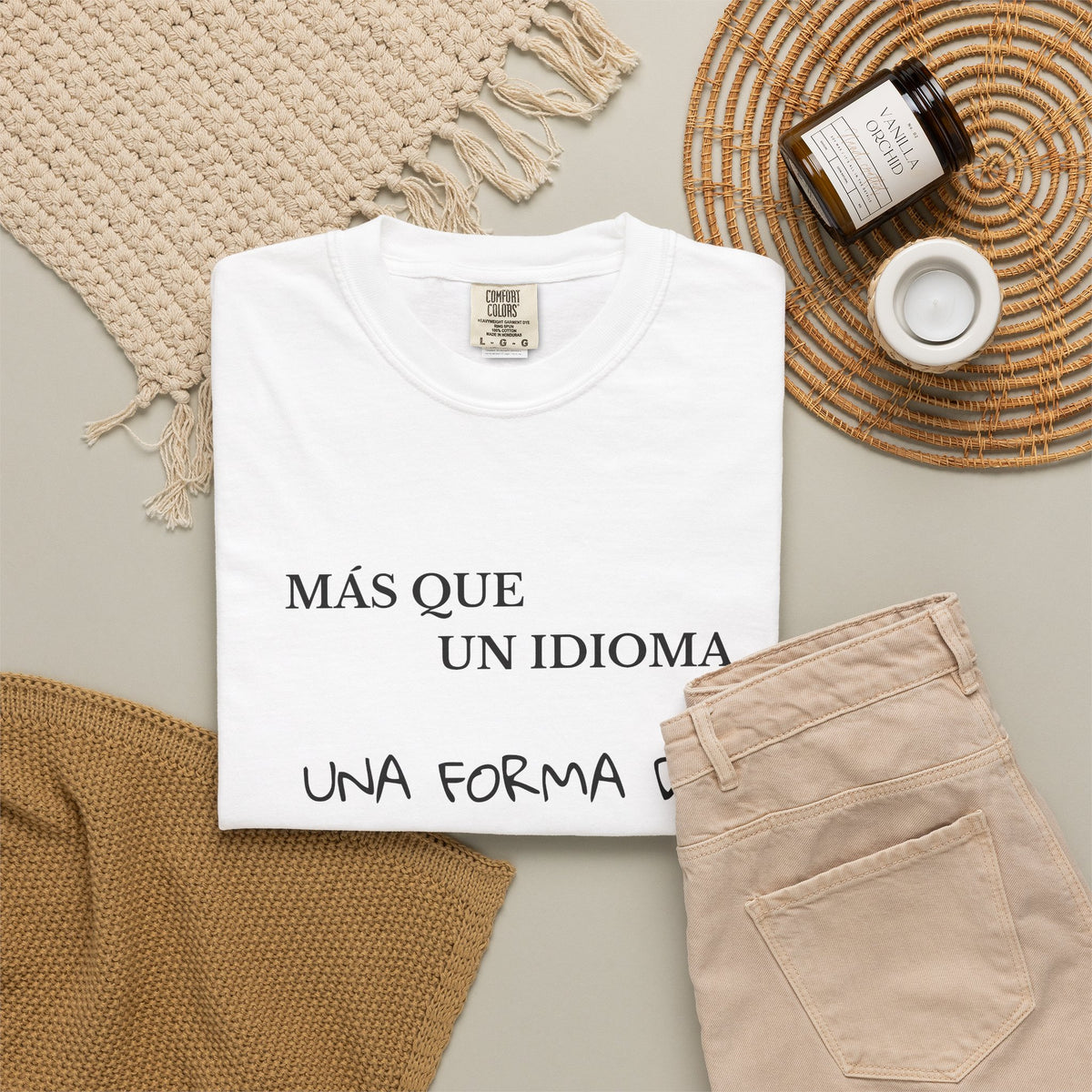 Spanish Shirt — “Más que un idioma, una forma de ver el mundo” Tee