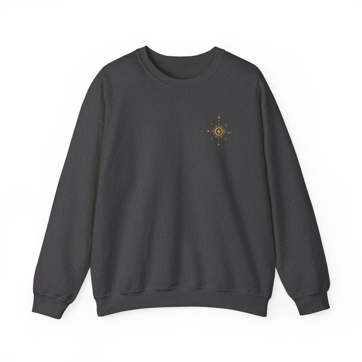 Celestial Jardin Crewneck Sweatshirt — Moon Garden Graphic