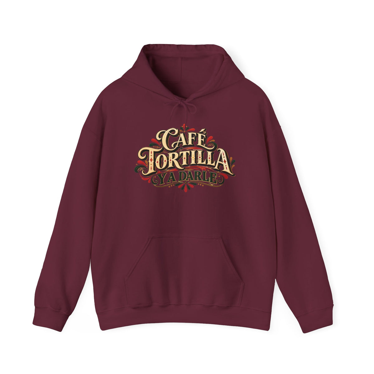 Hoodie - Café Tortilla y a Darle Spanish with Lily -  Coffee & Tortilla Hoodie