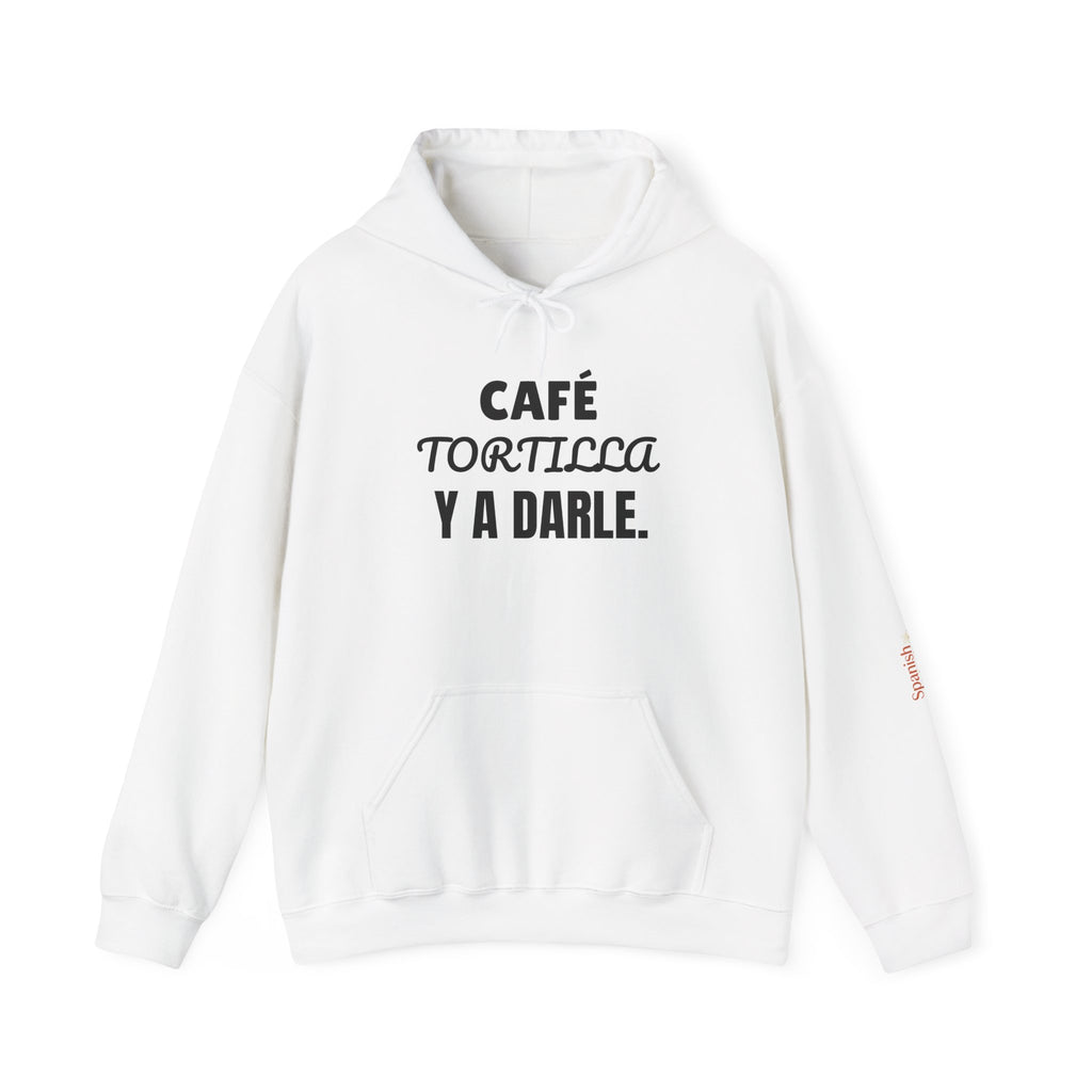 Hoodie - Café Tortilla y a Darle Spanish with Lily - Coffee & Tortilla Hoodie