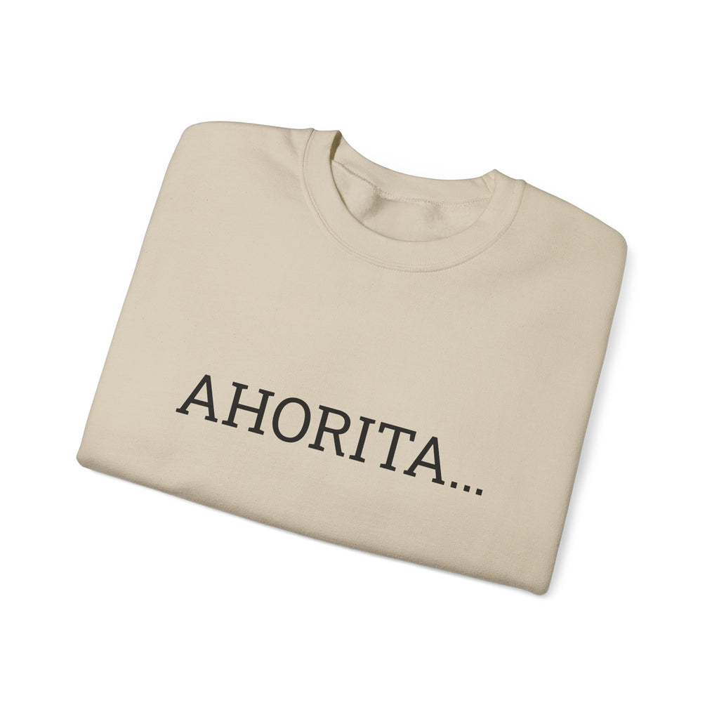 Crewneck Sweatshirt – "Ahorita... Pero ¿Cuál Ahorita?" Spanish with Lily -  Casual Pullover