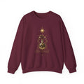 Alchemist Crewneck Sweatshirt — Mystic Sun, Moon & Eye Graphic