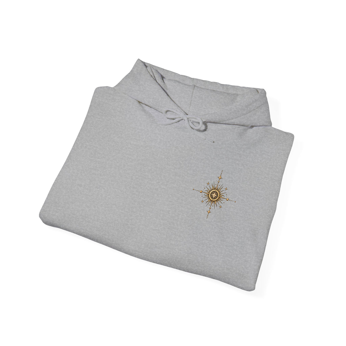 Mystic Sun & Moon Hoodie — Spiritual Eye Graphic Sweatshirt