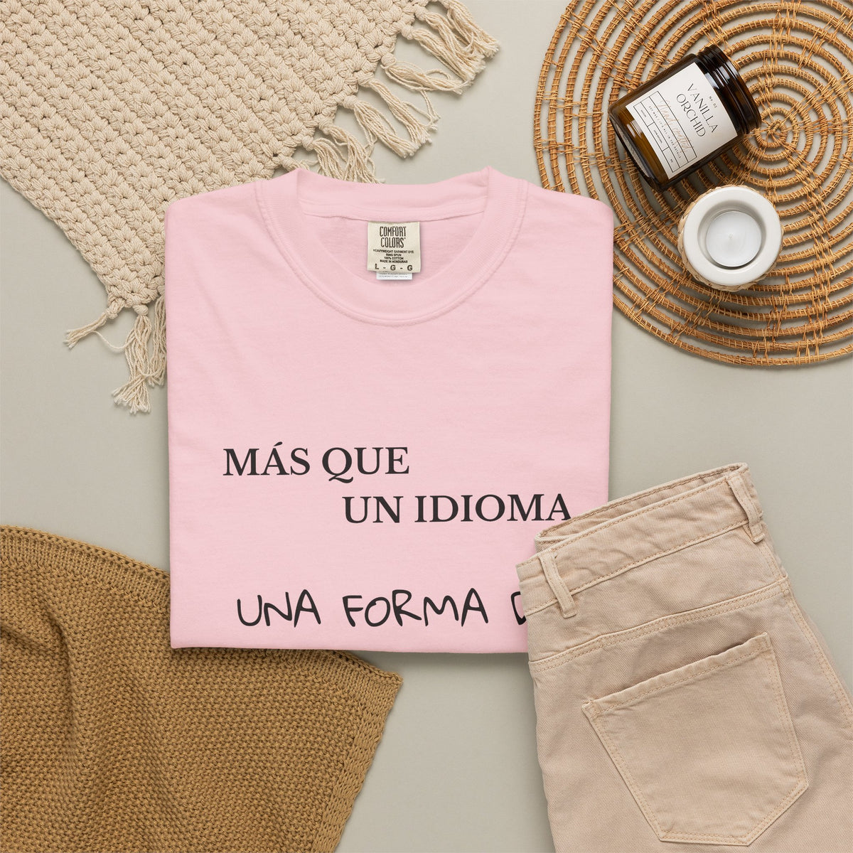 Spanish Shirt — “Más que un idioma, una forma de ver el mundo” Tee