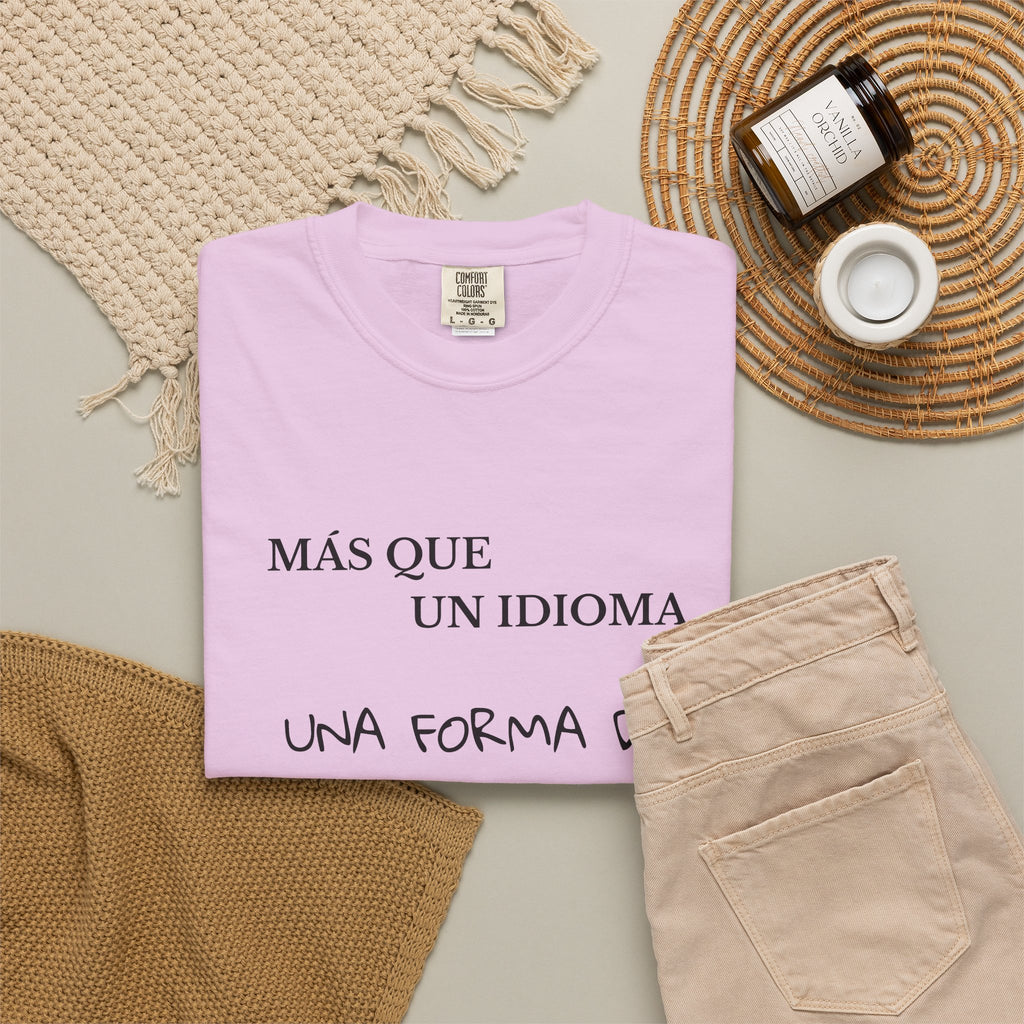 Spanish Shirt — “Más que un idioma, una forma de ver el mundo” Tee