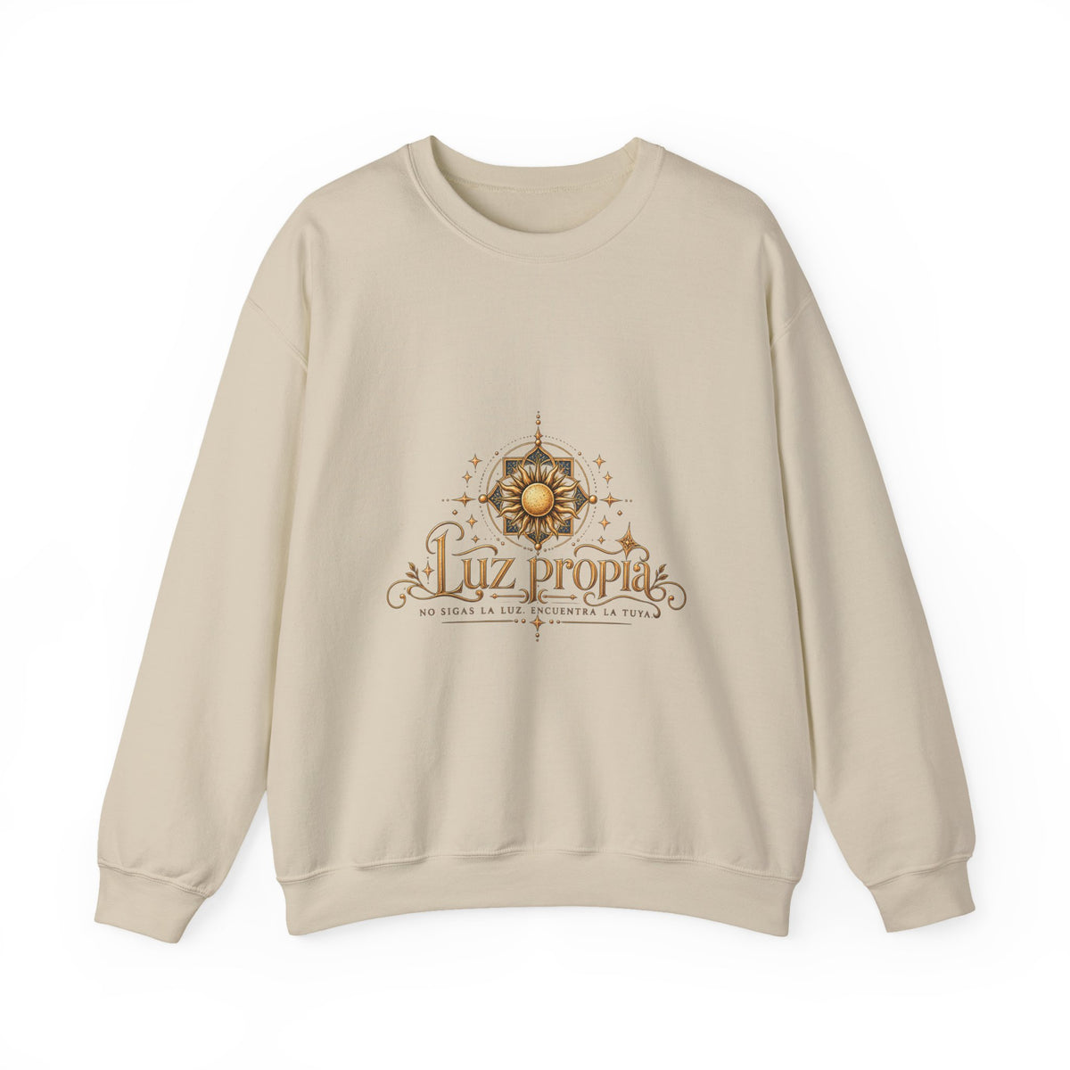 Sweatshirt — Luz Propia Sun Compass Crewneck