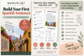 Build Your First Spanish Sentences – A1 Complete Practice Workbook | Spanish with Lily