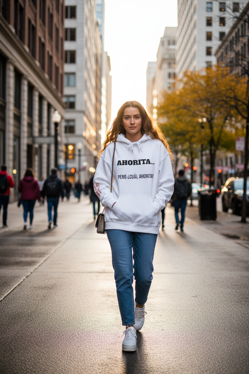 Chicago con sudadera
