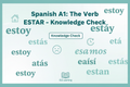 Spanish A1: The Verb ESTAR Knowledge Check – portada